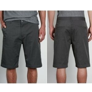 Volcom VMonty Stretch Shorts -  Charcoal Heather